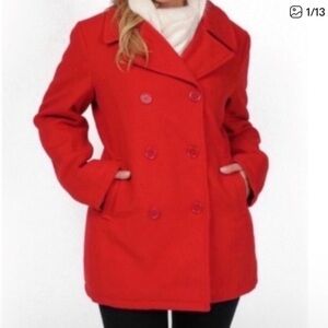 J.Jill Wool Blend Pea Coat